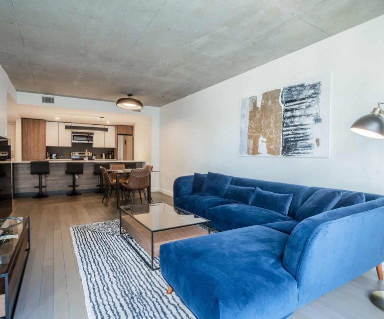 Condo 1 chambre - Centre-ville de Québec - Meublés