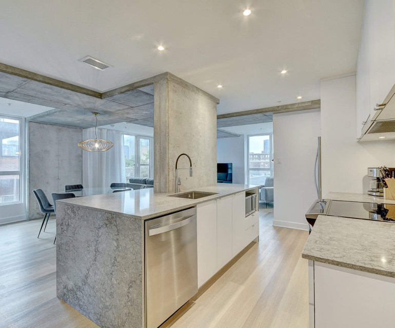 Condo 2 chambres - Griffintown - Meublés